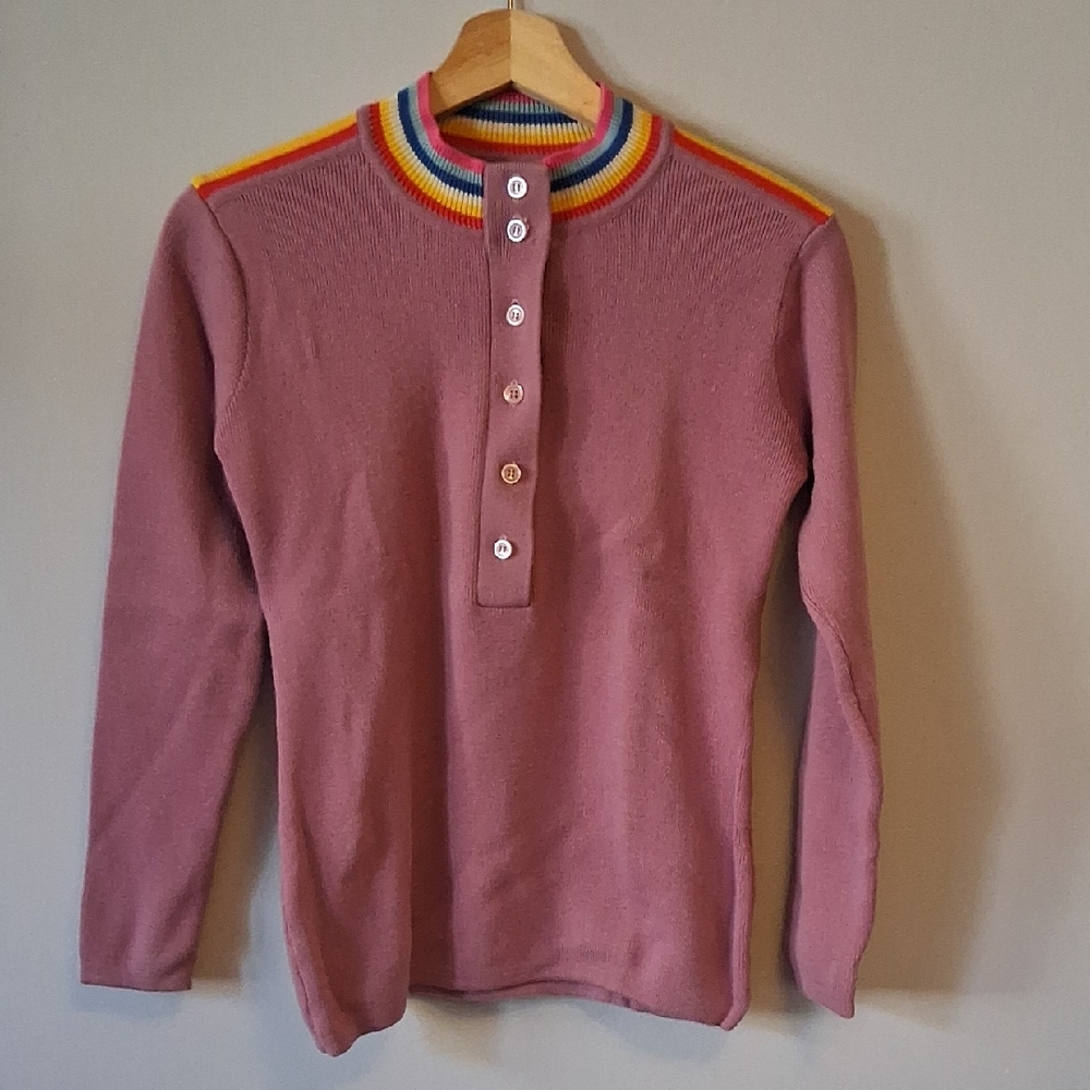Vintage Wool Ski Sweater